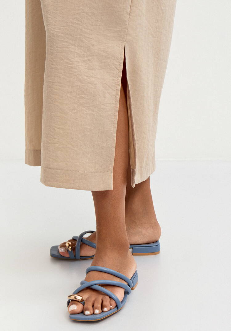 Сарафан изо льна шир.  750, рис. 16