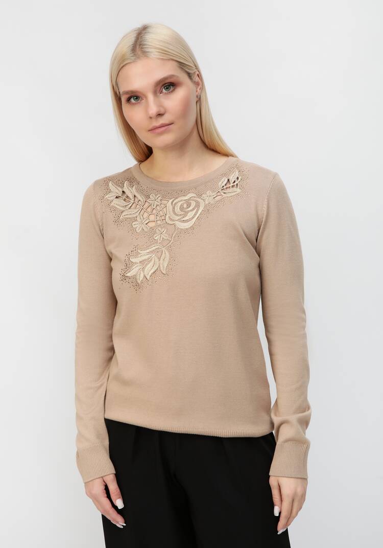 Блуза Цветочное ожерелье шир.  750, рис. 15