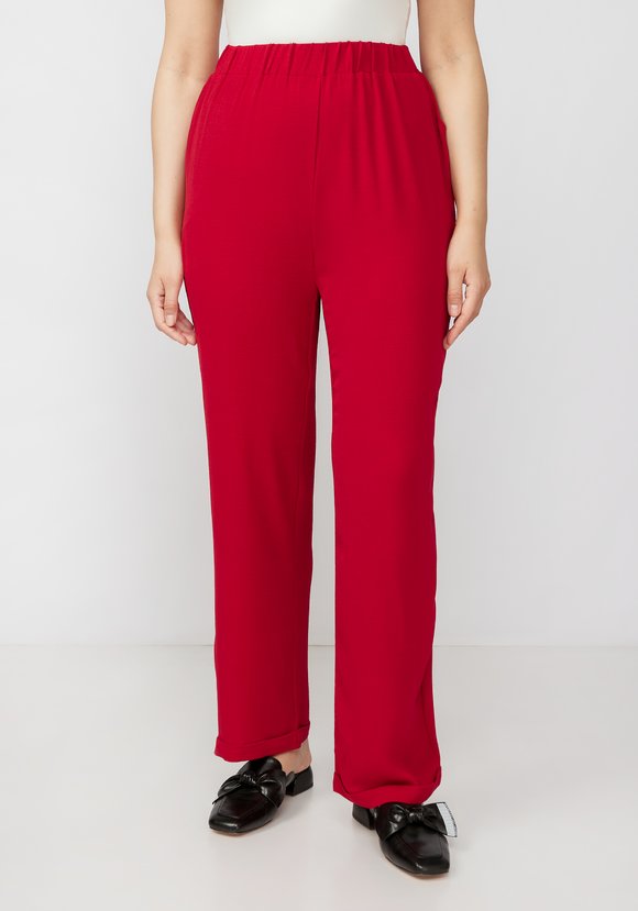 Комплект с ярким принтом на блузе шир.  580, рис. 22