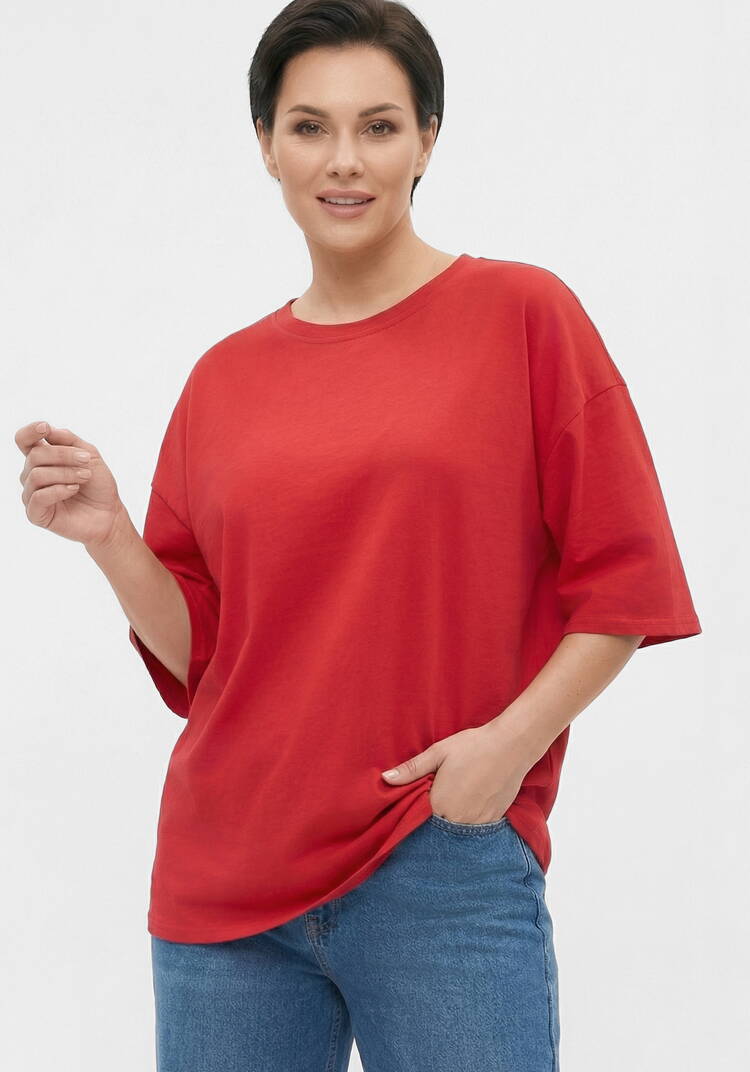 Футболка оверсайз с широким рукавом шир.  750, рис. 1