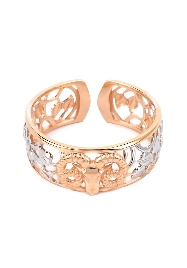 Серебряное кольцо, Знак Зодиака шир.  750, рис. 2