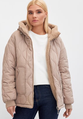 Куртка двусторонняя с капюшоном Веста