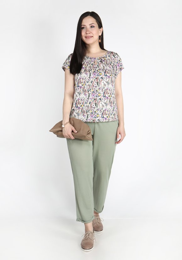 Блузка Летний ветерок шир.  580, рис. 11