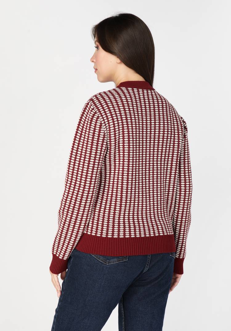 Джемпер с пуговицами декоративными шир.  750, рис. 6