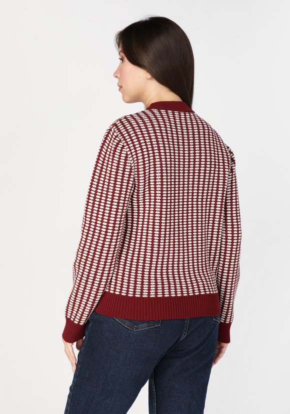 Джемпер с пуговицами декоративными шир.  580, рис. 6