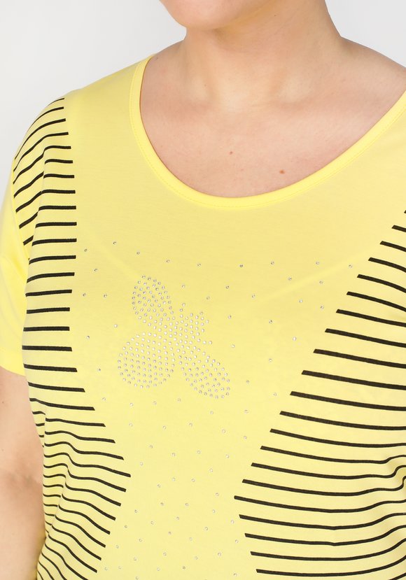 Блуза с принтом Агнес шир.  580, рис. 14