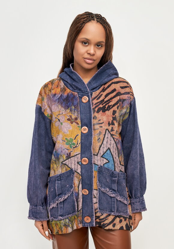 Джинсовая куртка Эшли шир.  580, рис. 4