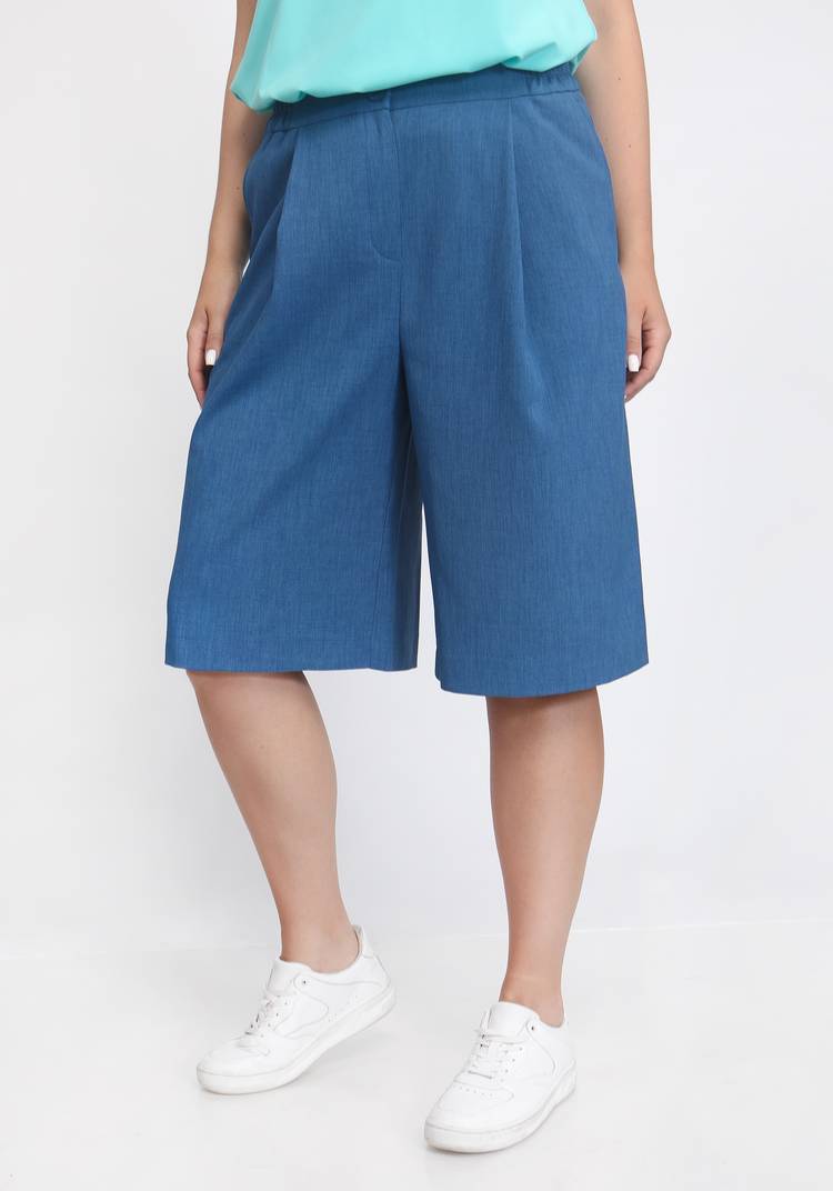 Бермуды с мягкими складками шир.  750, рис. 22