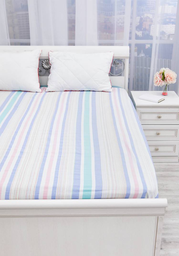 Простыня льняная Прaлеска шир.  750, рис. 10