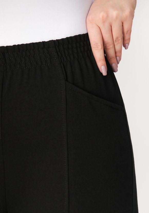 Брюки с карманами в рельефах шир.  580, рис. 4