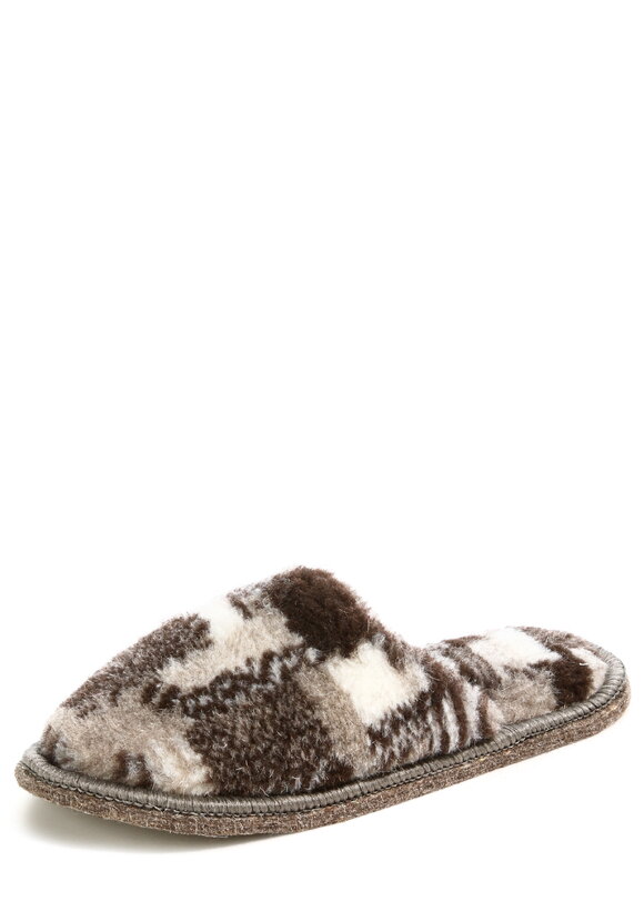 Тапочки из овечьей шерсти Меринос шир.  580, рис. 1