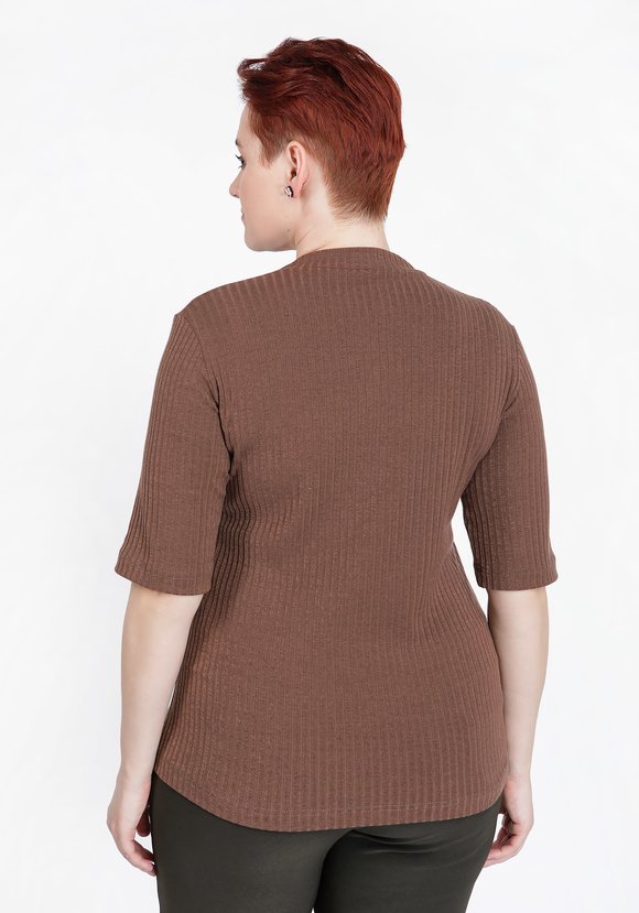 Водолазка с рукавом 1/2 шир.  580, рис. 6