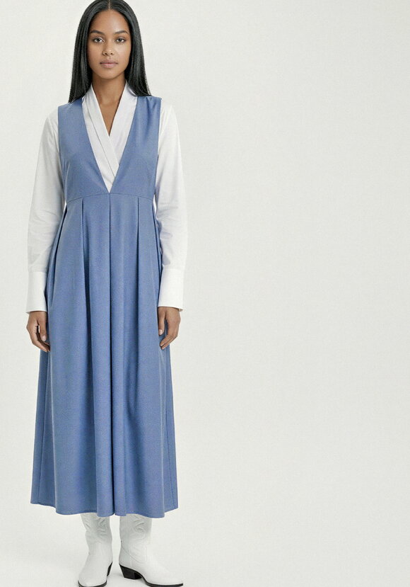 Сарафан с рюшей на спинке шир.  580, рис. 4