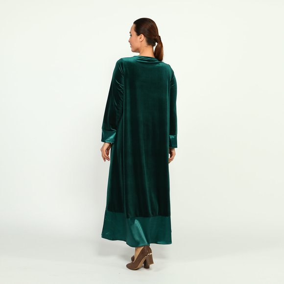 Платье-макси с длинным рукавом шир.  580, рис. 8