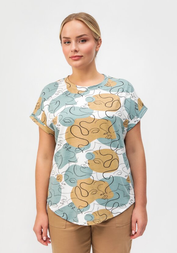 Футболка хлопковая Удобный стиль шир.  580, рис. 4