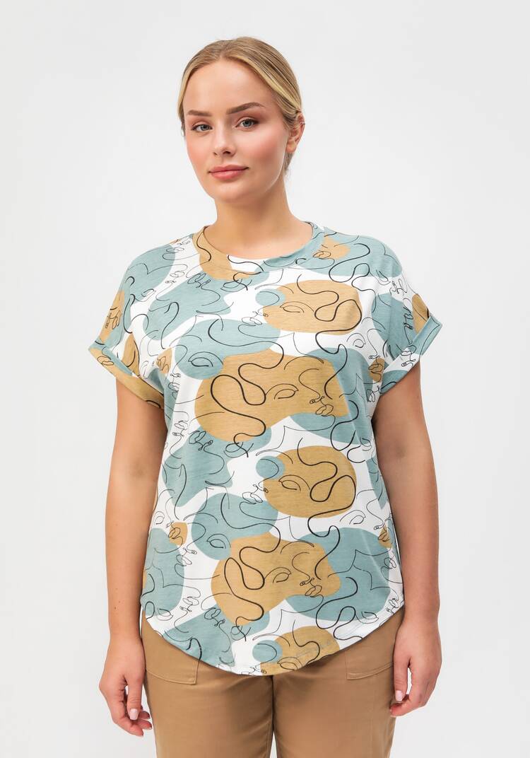 Футболка хлопковая Удобный стиль шир.  750, рис. 4