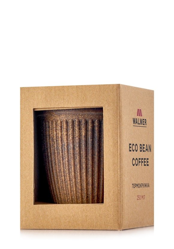 WALMER Термокружка Eco Bean 250 мл, кофейный шир.  580, рис. 3
