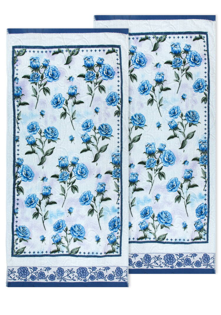 Полотенце махровое лицевое Дарина, 2 шт. шир.  750, рис. 1