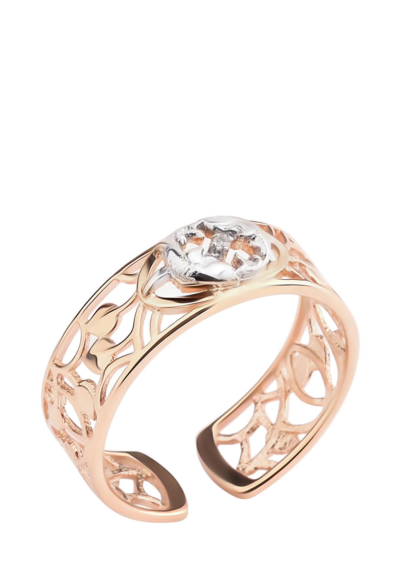 Серебряное кольцо «Драгоценный Зодиак» Nouvelle, размер 16, цвет козерог разъемное - фото 4