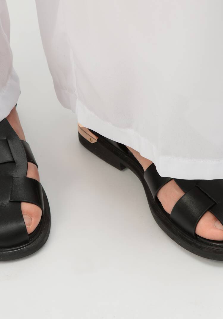 Брюки с резинкой на талии прямые шир.  750, рис. 6