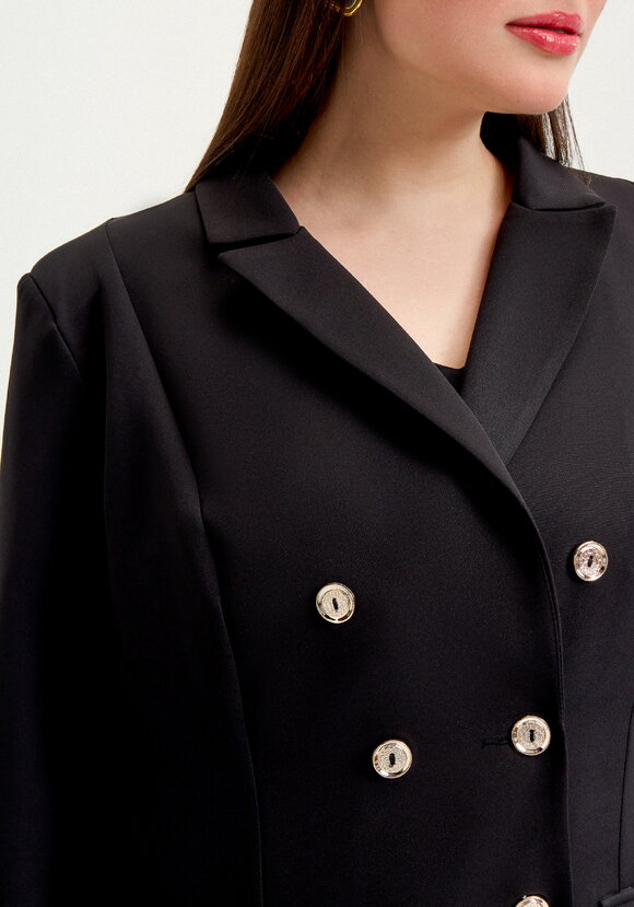 Пиджак двубортный шир.  580, рис. 14