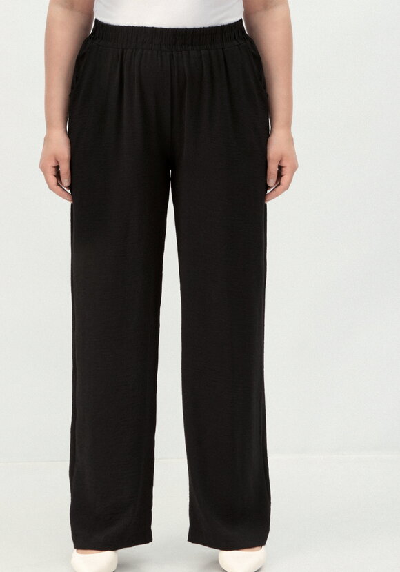 Брюки с карманами, свободного кроя шир.  580, рис. 4