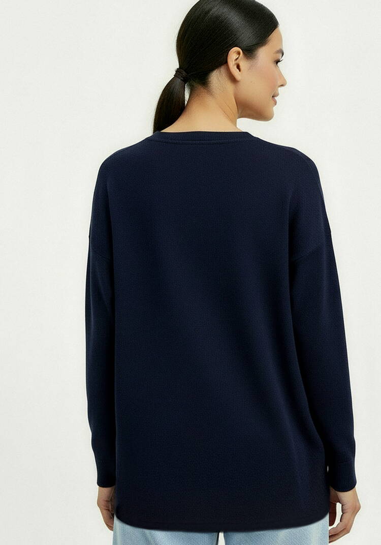 Кардиган на пуговицах утепленный шир.  750, рис. 3