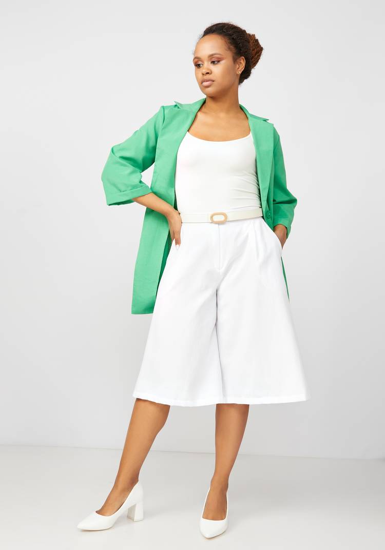 Шорты бермуды с карманами Анастасия шир.  750, рис. 13