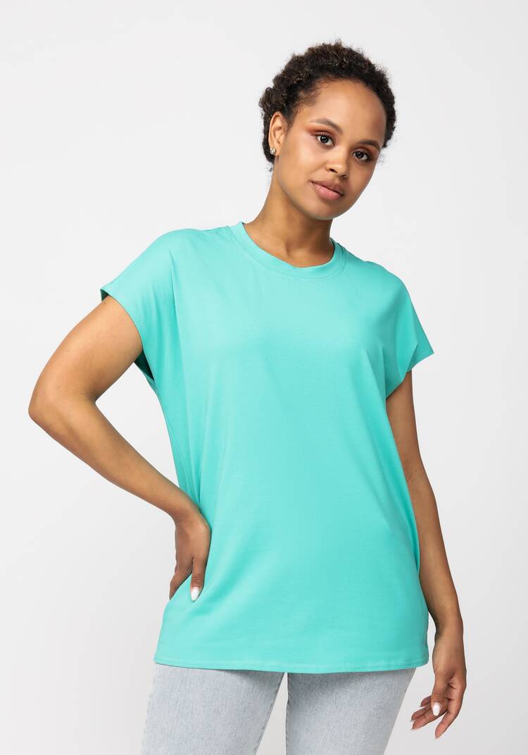 Блуза трикотажная с цельнокроеным рукавом шир.  750, рис. 27