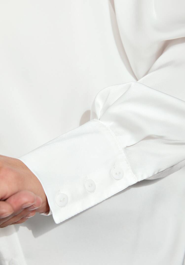 Блуза прямого силуэта с бантом шир.  750, рис. 18