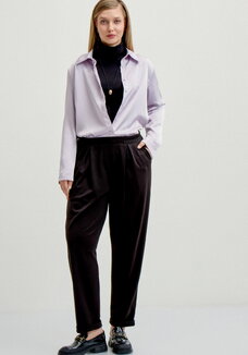 Брюки-бананы на резинке по поясу