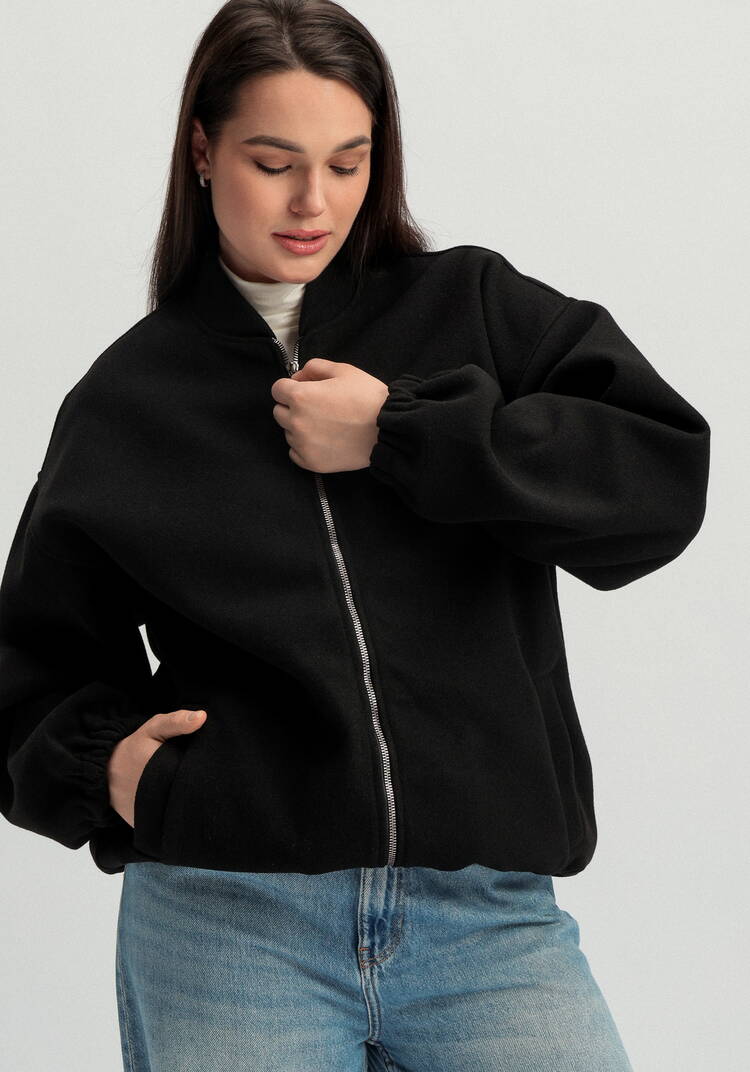 Бомбер свободного кроя на молнии шир.  750, рис. 21