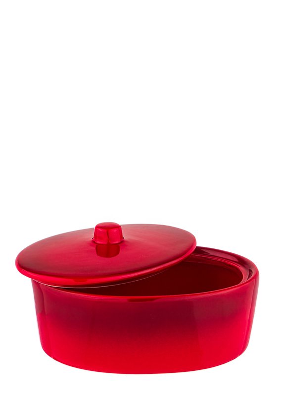 Блюдо для запекания керамическое с крышкой шир.  580, рис. 9