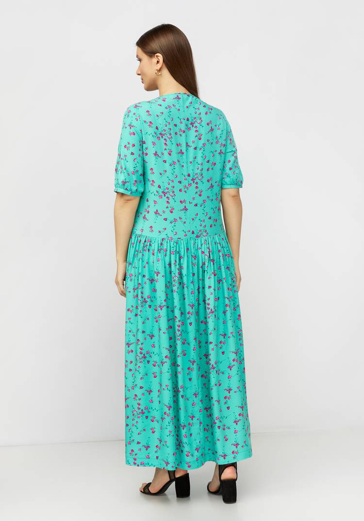 Платье женское с заниженной талией Лиана шир.  750, рис. 7