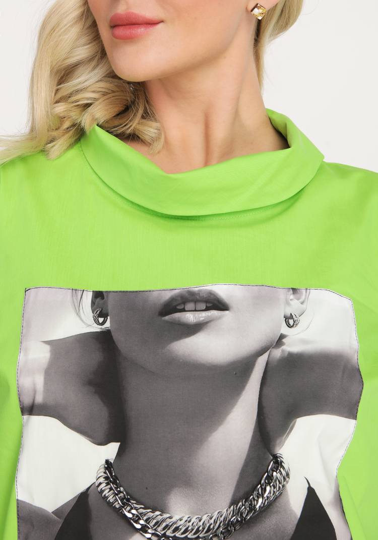 Блуза с декоративной цепочкой шир.  750, рис. 12