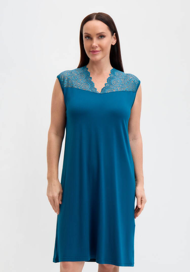 Сорочка из вискозы с кружевом шир.  750, рис. 4