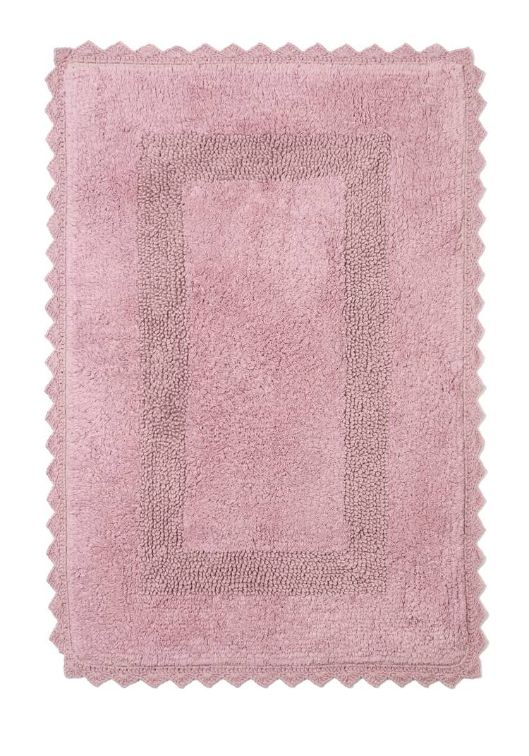 Коврик для ванной с кружевом шир.  750, рис. 9