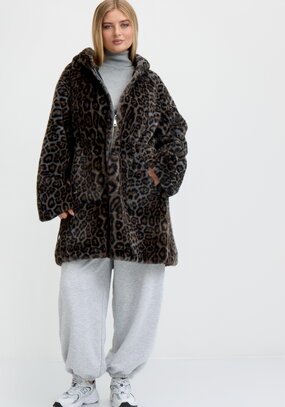 Дубленка Леопардовый шарм