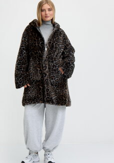 Дубленка Леопардовый шарм