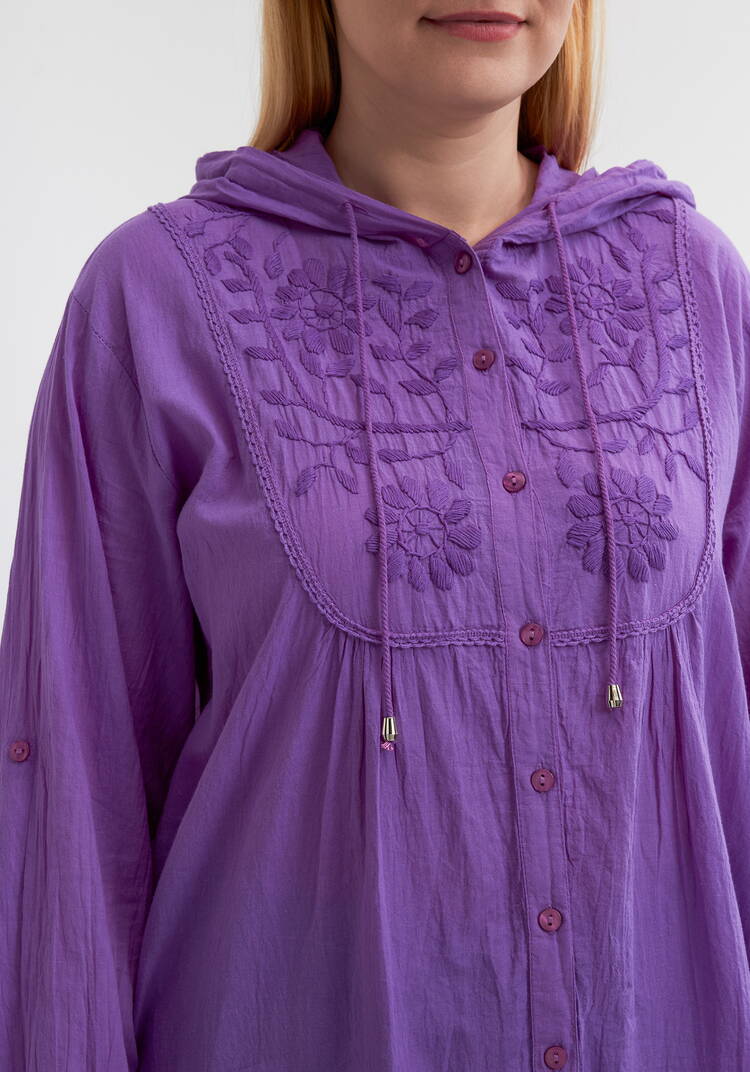 Блуза из индийского хлопка Анита шир.  750, рис. 5