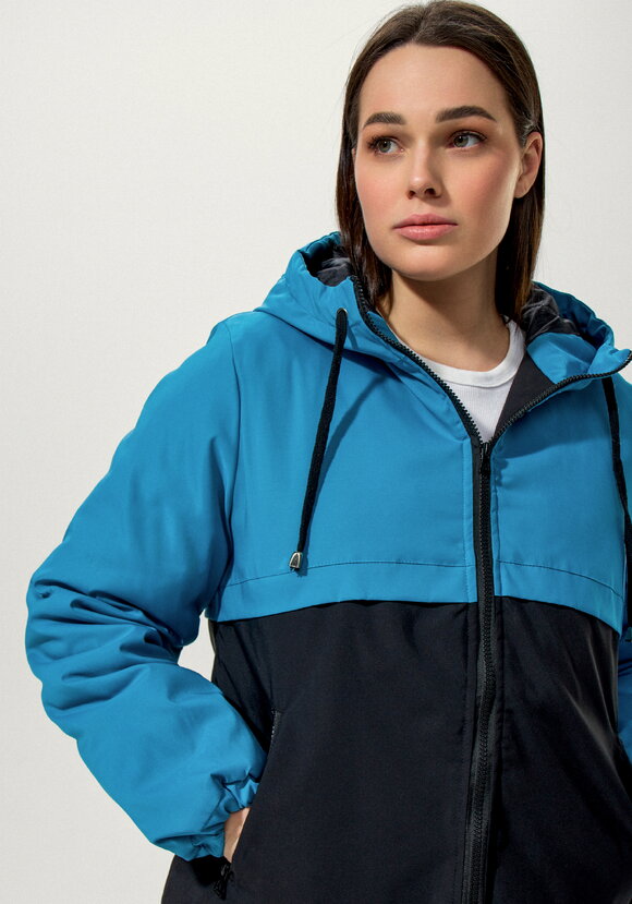 Куртка с капюшоном на молнии шир.  580, рис. 17