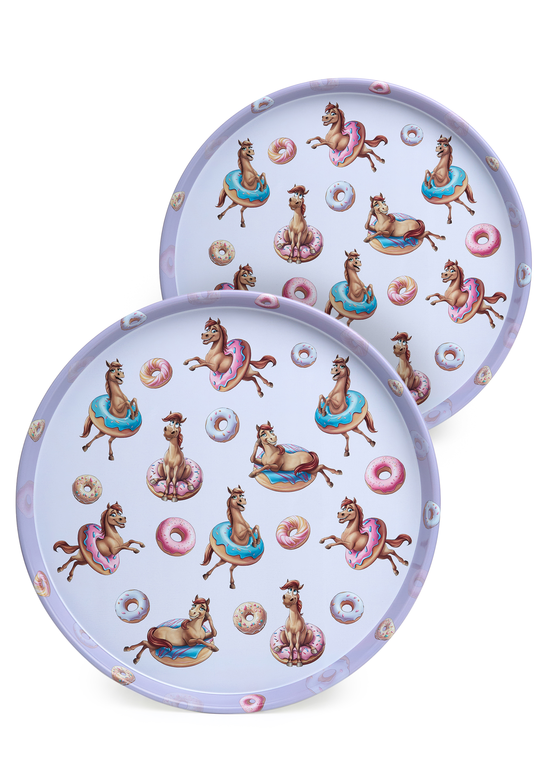 

Поднос "Пони в пончиках", 2 шт., Мультиколор