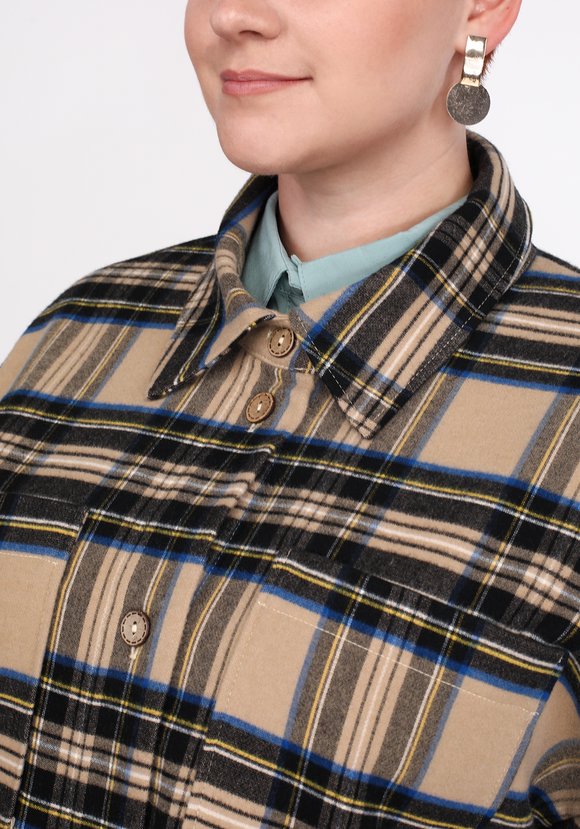 Жакет рубашечного типа Комфорт тепла шир.  580, рис. 12