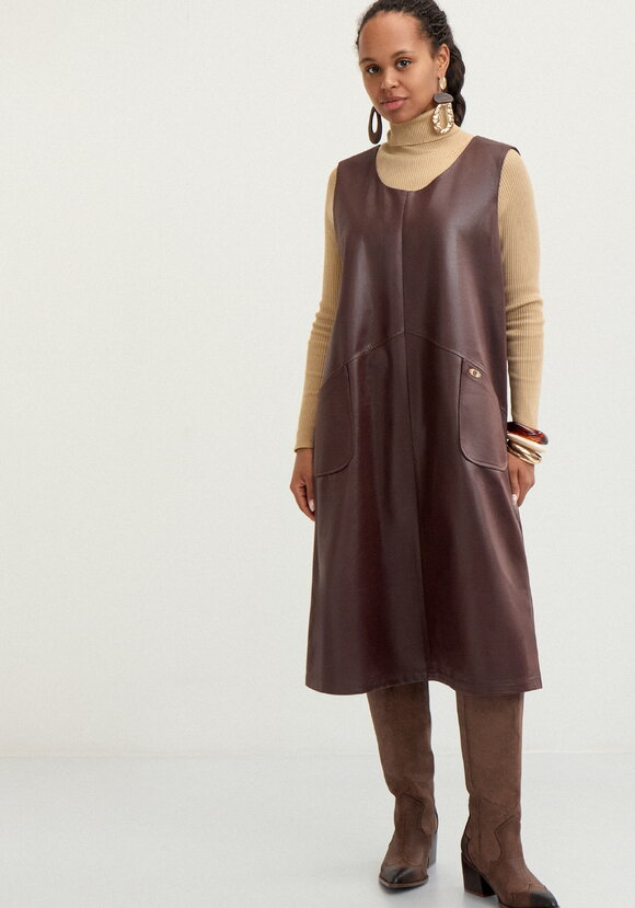 Сарафан трикотажный с напылением под кожу шир.  580, рис. 7