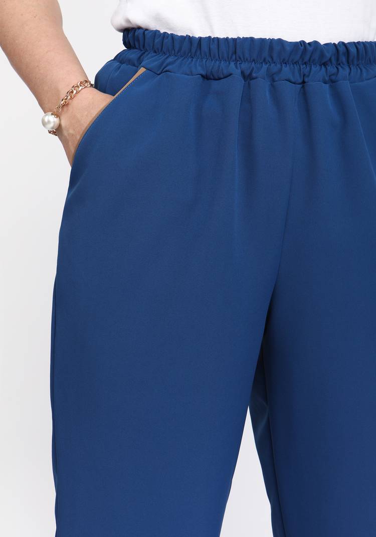 Брюки-бананы свободные шир.  750, рис. 8