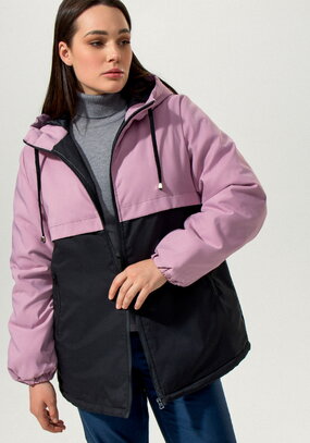 Куртка с капюшоном на молнии