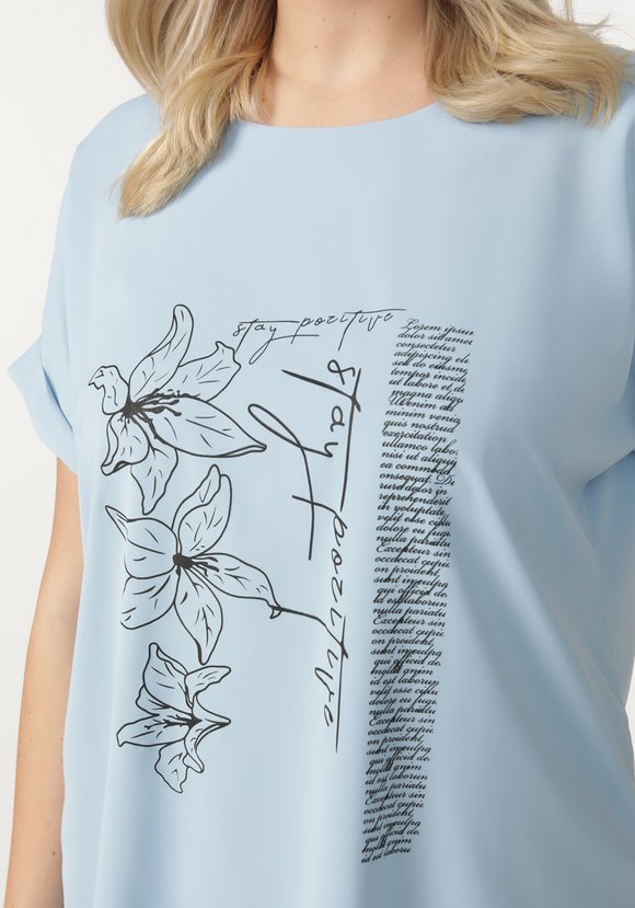 Блуза Радужные мечты шир.  580, рис. 13