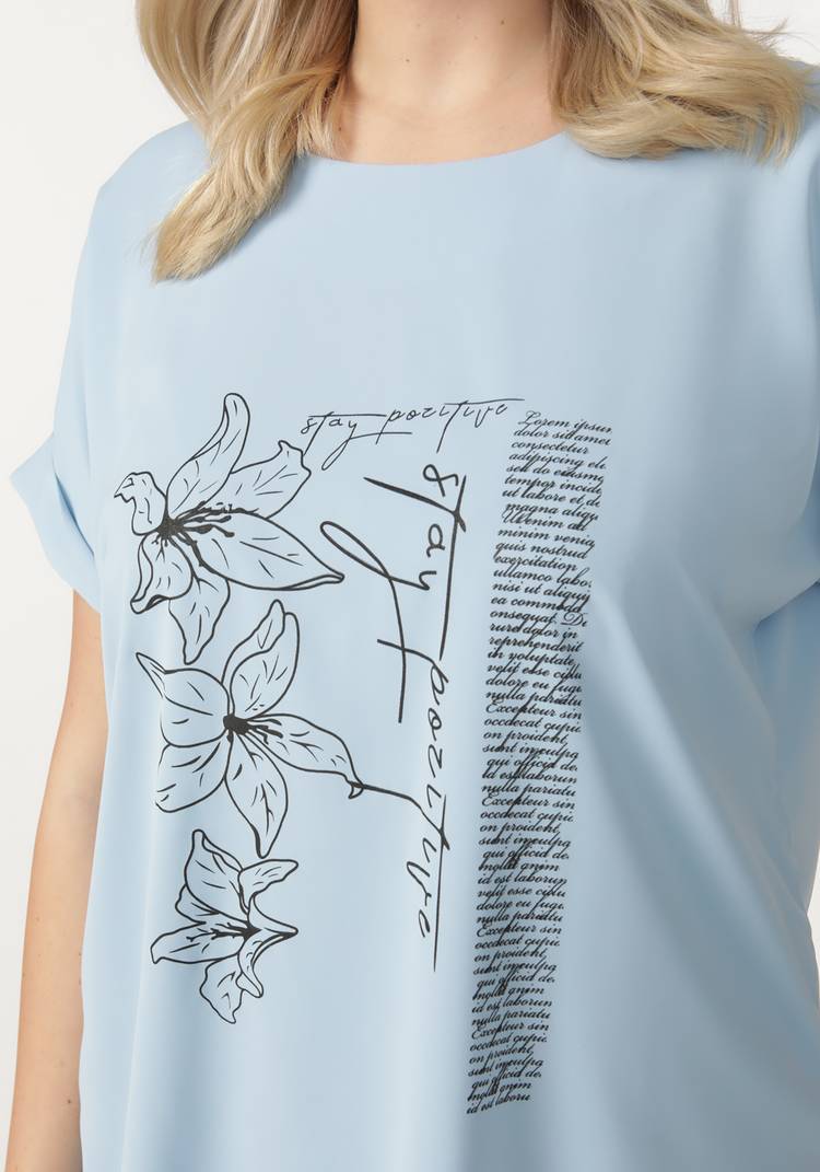 Блуза Радужные мечты шир.  750, рис. 13