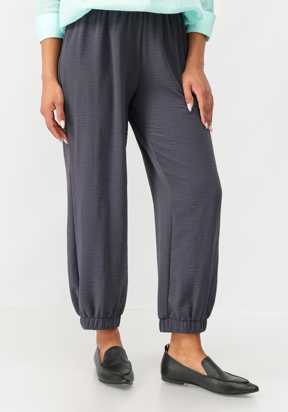 Брюки комфортные свободного кроя шир.  580, рис. 8