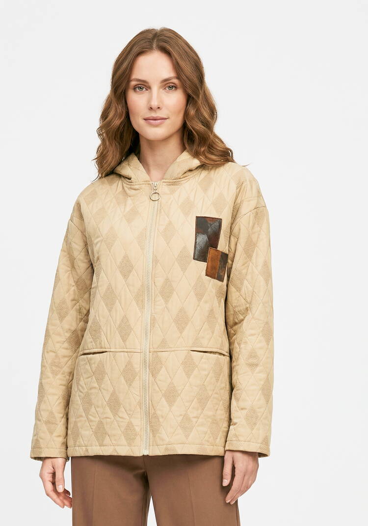 Куртка на молнии с фактурным рисунком шир.  750, рис. 9